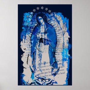 Dam i Guadalupe Collage Poster