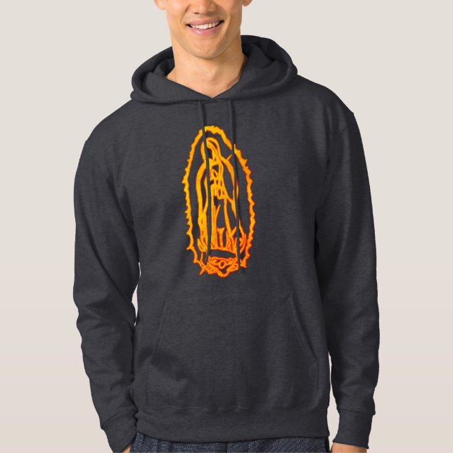 Dam i Guadalupe Hoodie (Framsida)