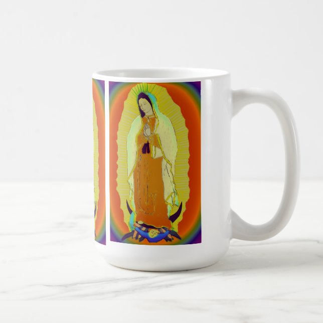dam i guadalupe kaffemugg (Höger)