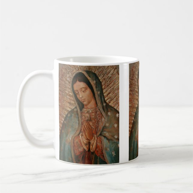 dam i guadalupe kaffemugg (Vänster)