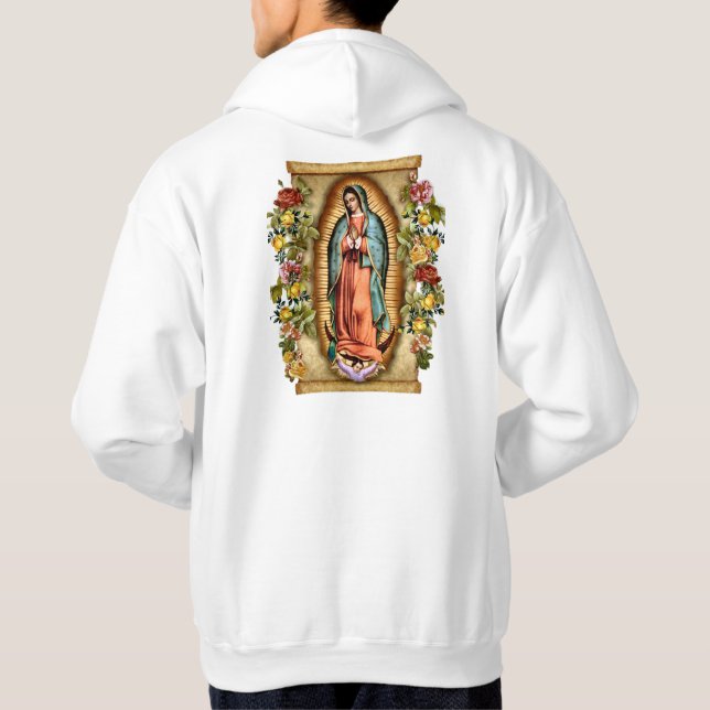 Dam i Guadalupe med Ro Ram Hoodie (Baksida)
