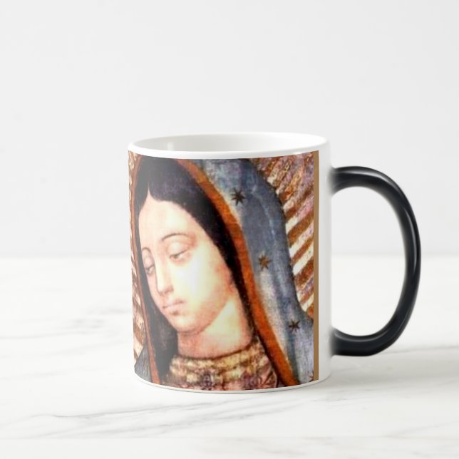 Dam i Guadalupe Morphing Mugg - Virgen Maria (Höger)