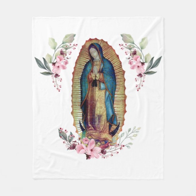 Dam i Guadalupe, Nuestra Señora de Guadalupe Fleecefilt (Framsidan)