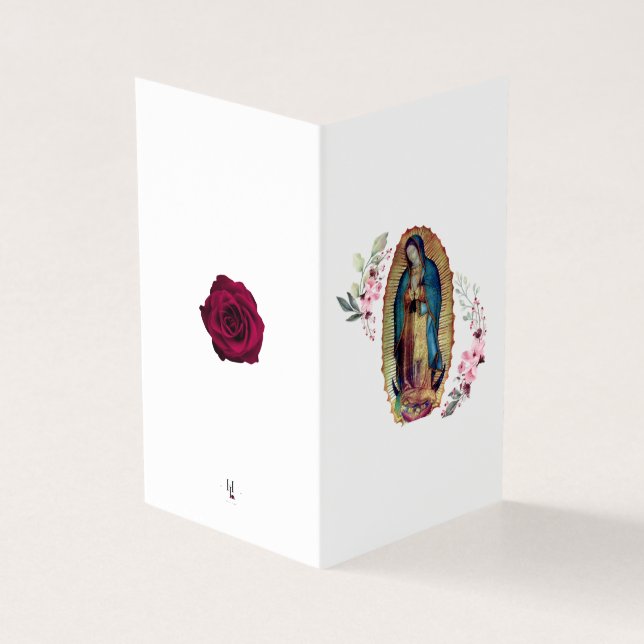 Dam i Guadalupe, Nuestra Señora de Guadalupe Kort (Utsida)