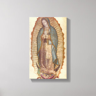 Dam i Guadalupe (Nuestra Señora) (Virgen) Canvastryck