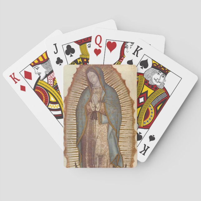 Dam i Guadalupe (Nuestra Señora) (Virgen) Casinokort (Baksidan)
