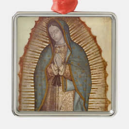 Dam i Guadalupe (Nuestra Señora) (Virgen) Julgransprydnad Metall
