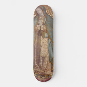 Dam i Guadalupe (Nuestra Señora) (Virgen) Mini Skateboard Bräda 18,5 Cm