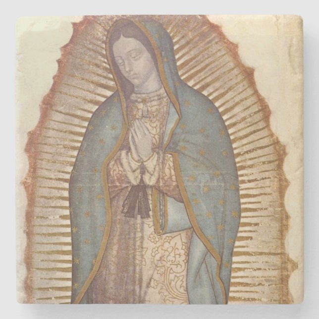 Dam i Guadalupe (Nuestra Señora) (Virgen) Stenunderlägg (Framsidan)
