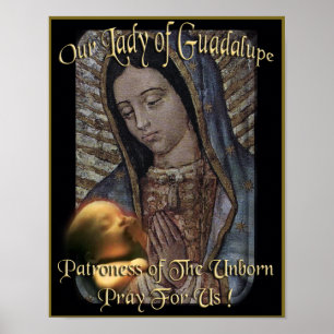 Dam i Guadalupe, ofödd Poster