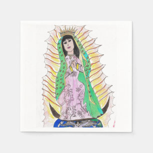 Dam i Guadalupe Pappersservett