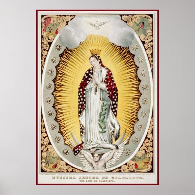 Dam i Guadalupe Poster (Framsidan)