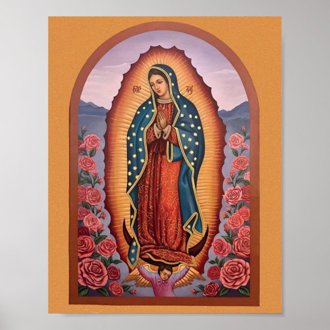 Dam i Guadalupe Poster (Framsidan)