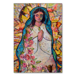 Dam i Guadalupe Prayer Card Bordsnummer