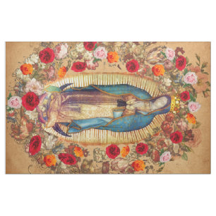 Dam i Guadalupe Ro 206 Fabric Tyg