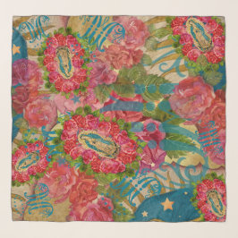 Dam i Guadalupe & Ro Chiffon Scarf Sjal