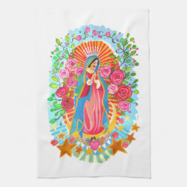 Dam i Guadalupe Simple White Kitchen Towels Kökshandduk