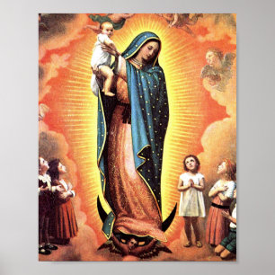 Dam i Guadalupe, skydd för ofödda Poster