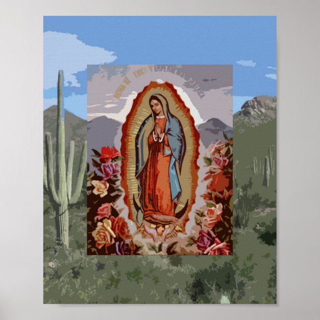 Dam i Guadalupe Sonoran Poster (Framsidan)