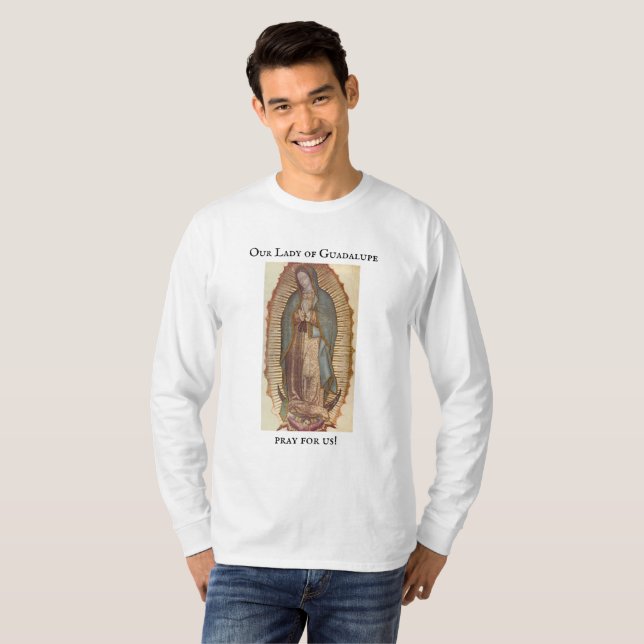 Dam i Guadalupe T Shirt (Hel framsida)