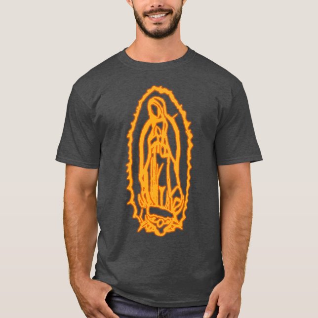 Dam i Guadalupe T Shirt (Framsida)