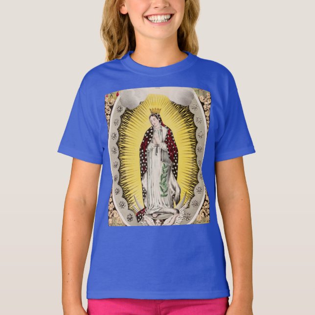 Dam i Guadalupe T Shirt (Framsida)