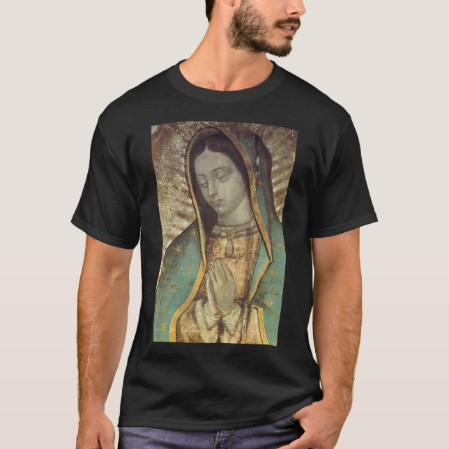 dam i guadalupe t shirt (Framsida)