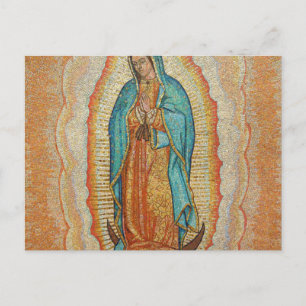 Dam i Guadalupe-versionen Vykort