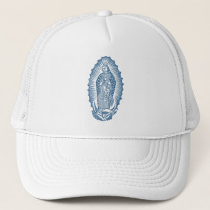 Dam i Guadalupe Vintage Illustration Truckerkeps