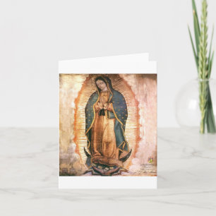 Dam i Guadalupe-Vintagen Kort