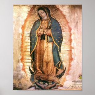 Dam i Guadalupe-Vintagen Poster