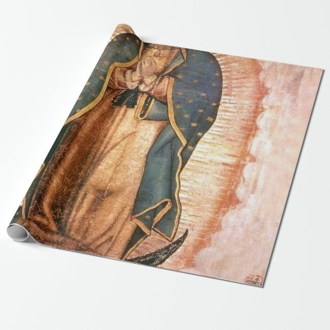 Dam i Guadalupe-Vintagen Presentpapper (Utrullad)