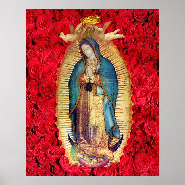 Dam i Guadalupe Virgen de Guadalupe nr 103 Poster (Framsidan)