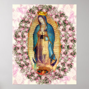 Dam i Guadalupe Virgin Mary 203 Poster