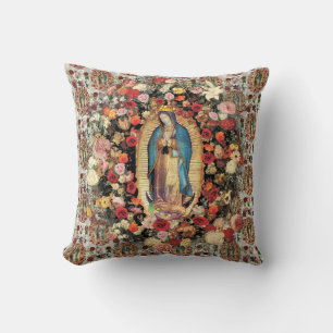 Dam i Guadalupe Virgin Mary Catholique Saint Kudde