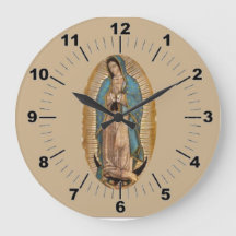 Dam i Guadalupe Wall Clock