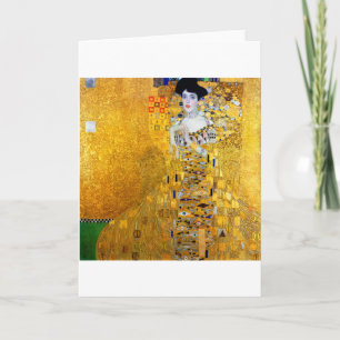 Dam i Guld, Gustav Klimt Kort