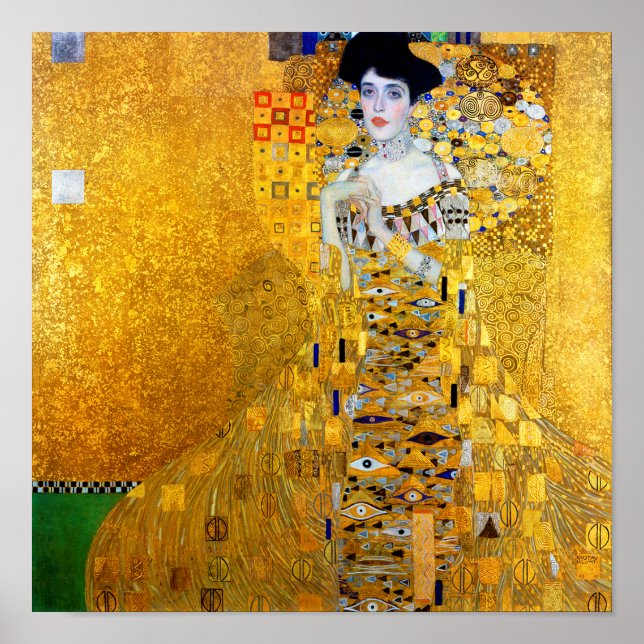 Dam i Guld, Gustav Klimt Poster (Framsidan)