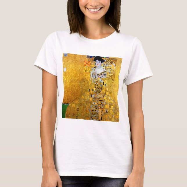 Dam i Guld, Gustav Klimt T Shirt (Framsida)