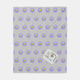 Dam i Lourdes Fleecefilt