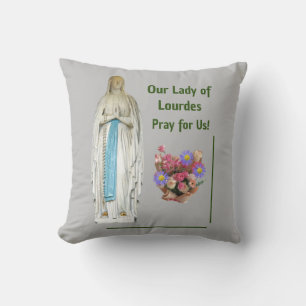 Dam i Lourdes Kudde