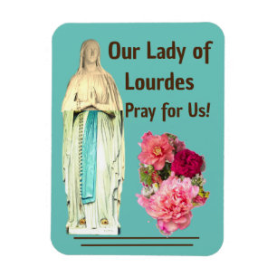 Dam i Lourdes Magnet