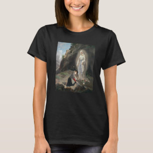 Dam i Lourdes St Bernadette Immaculate Mary T Shirt