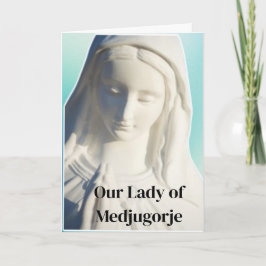 Dam i Medjugorje-kortet Kort