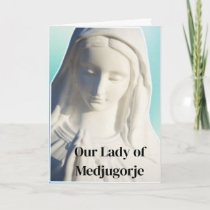 Dam i Medjugorje-kortet Kort