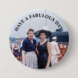 Dam i mitten av århundradet har en skön dag knapp