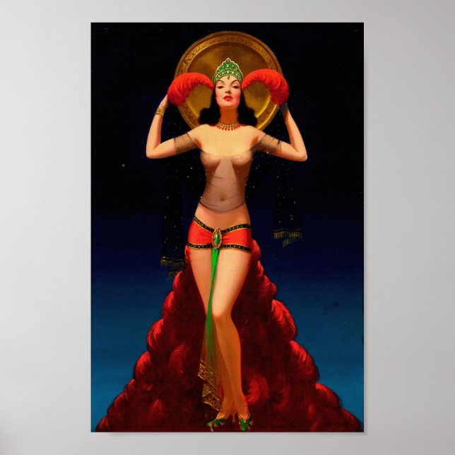 Dam i Myasty - Edward Mason Eggleston Poster (Framsidan)