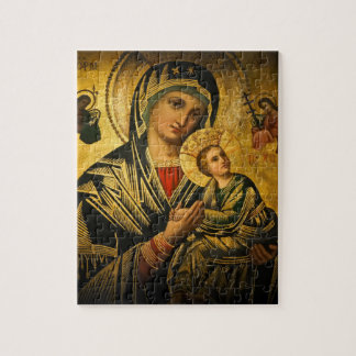 Dam i Perpetual Help Icon Puzzle Pussel