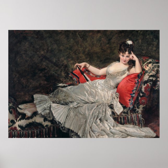 Dam i Poise Poster (Framsidan)