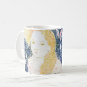 Dam i Rosa Dress, Maurice Denis Kaffemugg
